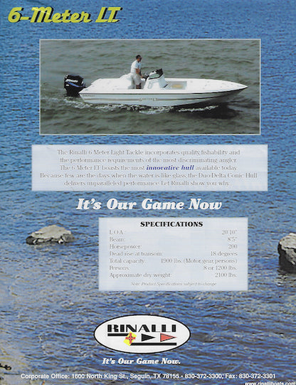 Rinalli 6 Meter LT Brochure