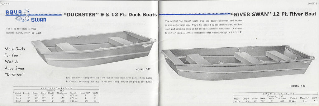 Aqua Swan 1959 Brochure – SailInfo I