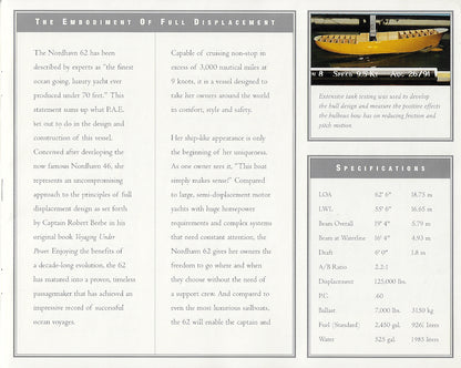 Nordhavn 62 Brochure