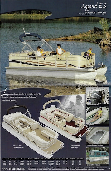 Premier 2001 Pontoon Brochure