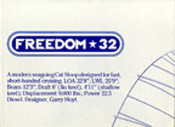 Freedom 32 Poster Brochure