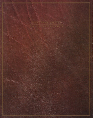 Hatteras 60 Convertible Brochure