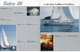 Sabre 38 Brochure