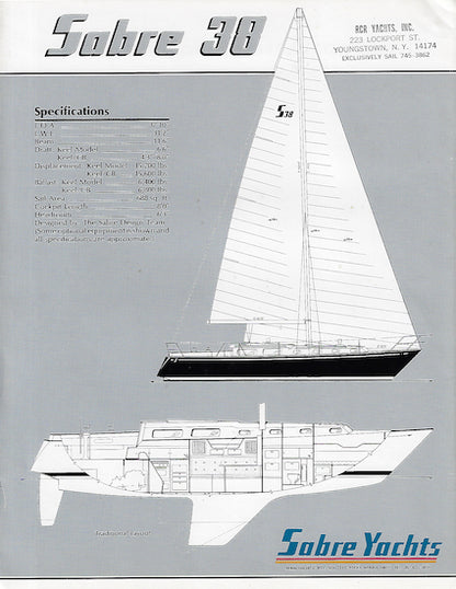 Sabre 38 Brochure