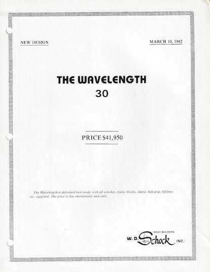 Wavelength 30 Launch Brochure