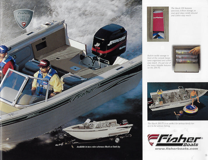 Fisher 2001 Fishing Brochure