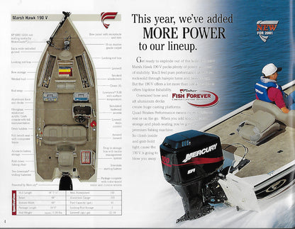Fisher 2001 Fishing Brochure
