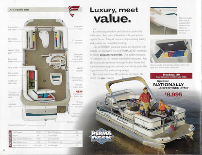 Fisher 2001 Pontoon & Deck Brochure
