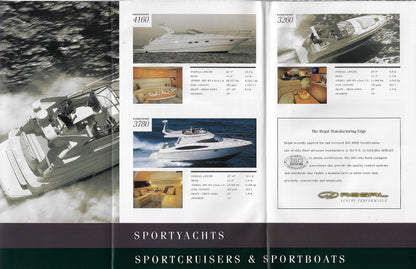 Regal 2001 Poster Brochure