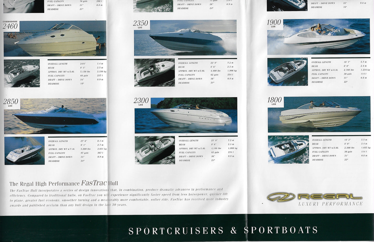 Regal 2001 Poster Brochure