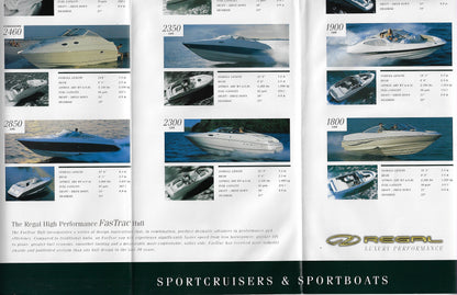 Regal 2001 Poster Brochure