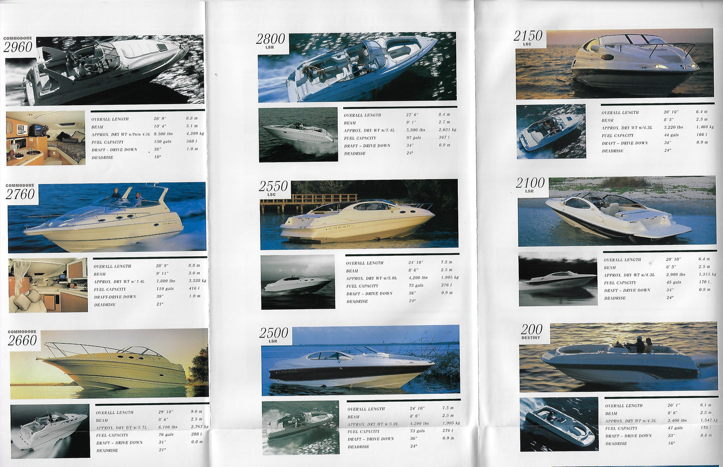 Regal 2001 Poster Brochure