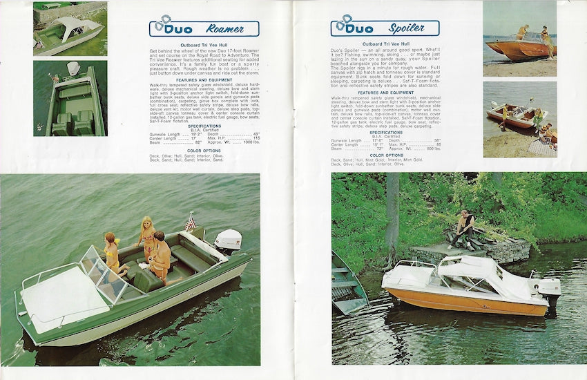 Duo 1971 Brochure