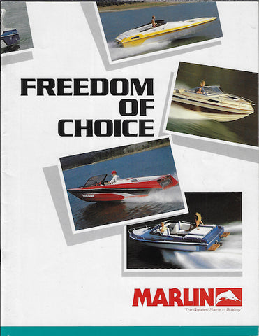 Marlin 1988 Brochure