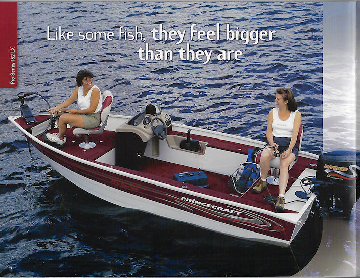 Princecraft 2001 Fishing Brochure