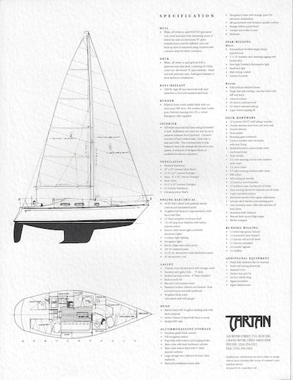 Tartan 28 Piper Brochure