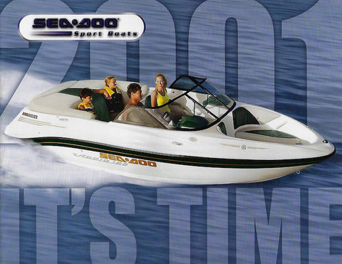 Sea Doo 2001 Sport Boats Brochure