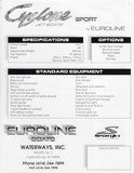 Euroline Cyclone Sport Brochure