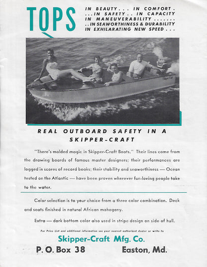 Skipper Craft Brochure
