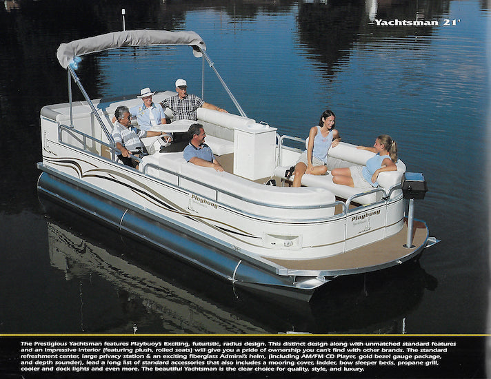 Playbuoy 2001 Pontoon Brochure