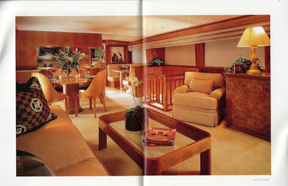 Hatteras 75 Cockpit Motoryacht & 75 Sport Deck Motor Yacht Brochure