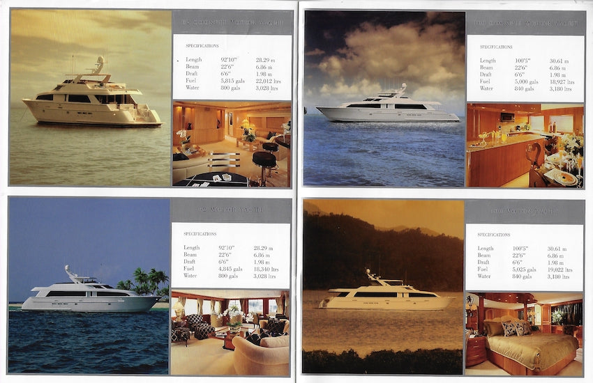 Hatteras 2001 Brochure