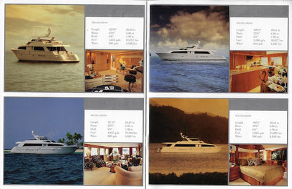 Hatteras 2001 Brochure