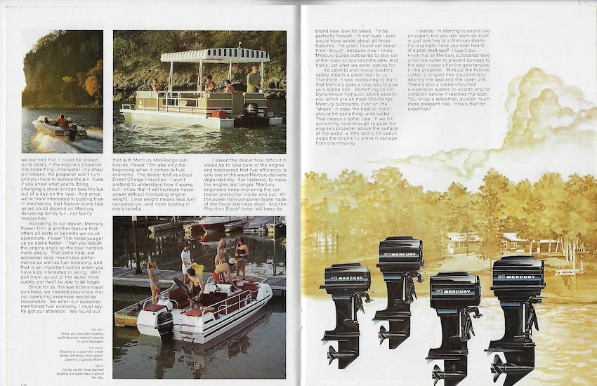 Mercury 1982 Outboard Brochure