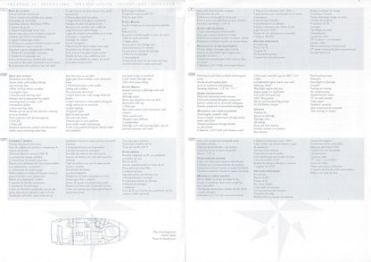Jeanneau Prestige 36 Specification Brochure