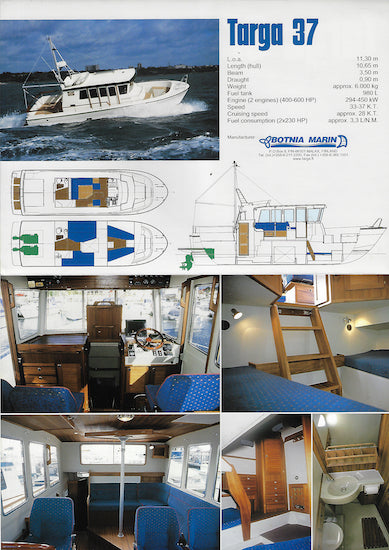 Botnia Targa 37 Brochure
