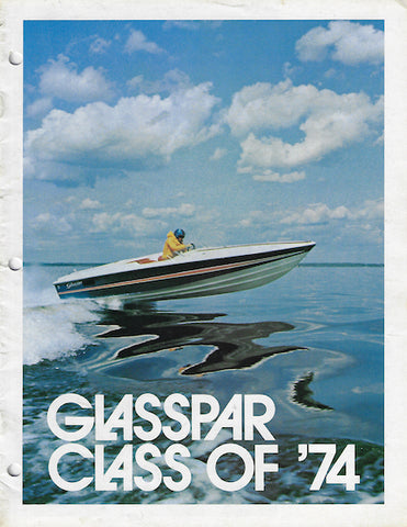 Glasspar 1974 Brochure