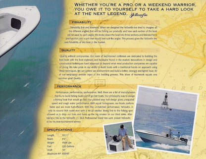 Yellowfin 31 Brochure