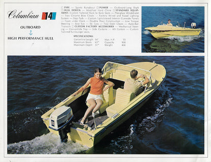 Columbia 1970s Brochure
