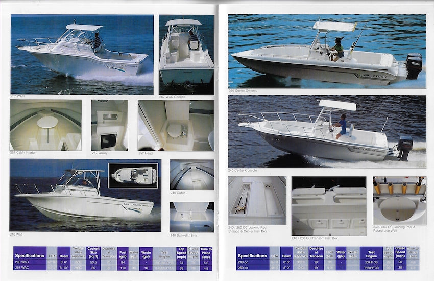 Baha Cruisers 2002 Brochure