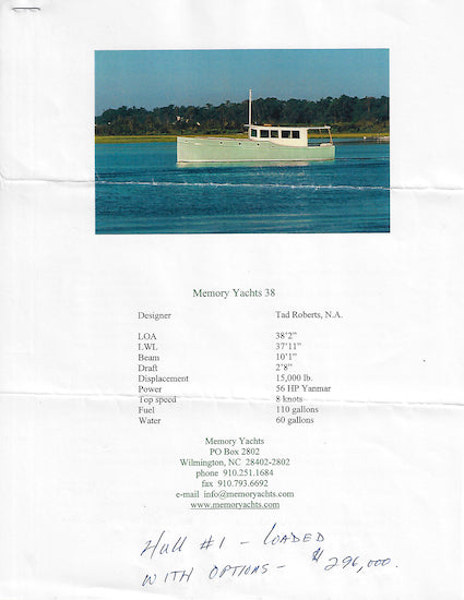 Memory 38 Brochure Package