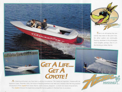 Aztec Coyote Ski Boat Brochure