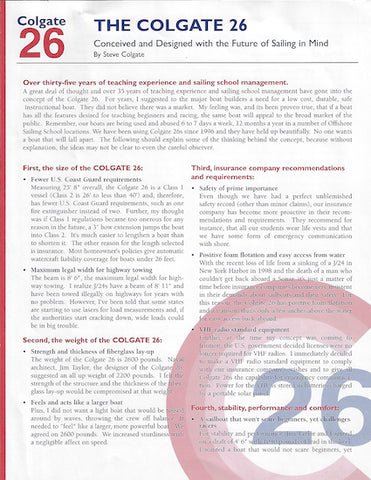 Colgate 26 Brochure