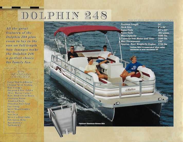 JC 2001 Neptune Pontoon Brochure – SailInfo I boatbrochure.com
