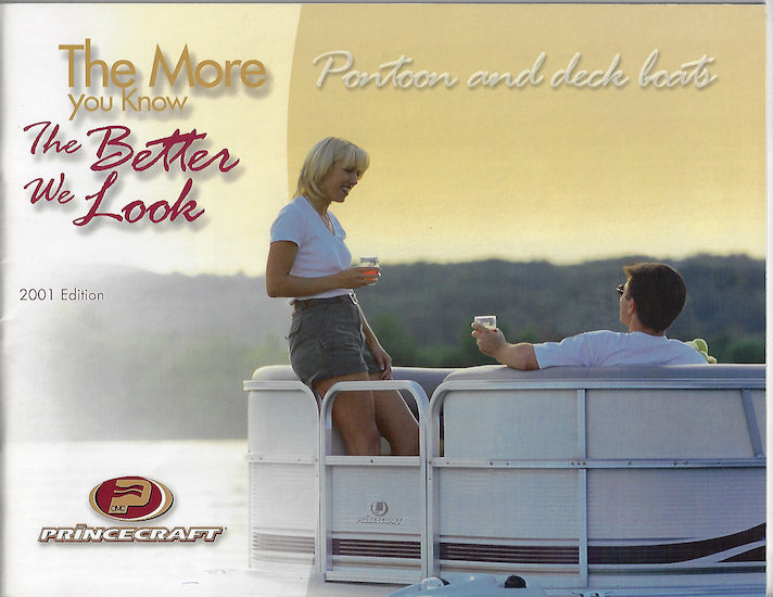 Princecraft 2001 Pontoon & Deck Boats Brochure