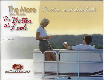 Princecraft 2001 Pontoon & Deck Boats Brochure