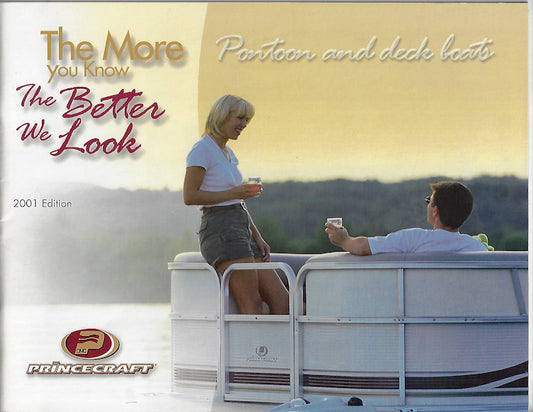 Princecraft 2001 Pontoon & Deck Boats Brochure