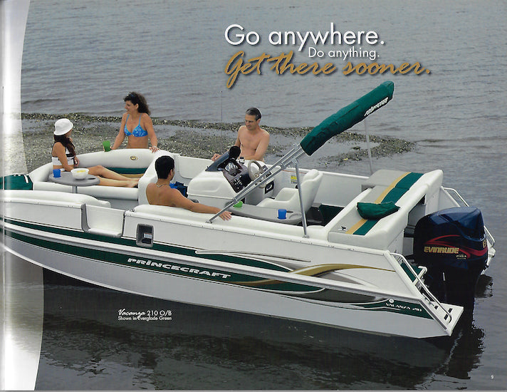 Princecraft 2001 Pontoon & Deck Boats Brochure