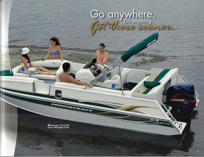 Princecraft 2001 Pontoon & Deck Boats Brochure