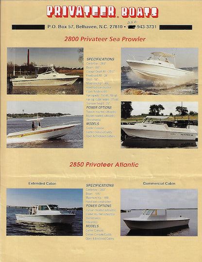 Privateer Brochure