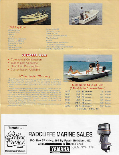 Privateer Brochure