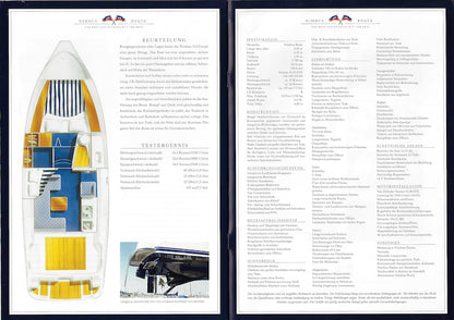 Nimbus 310 Coupé Brochure (German)