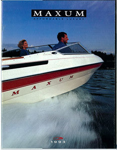 Maxum 1993 Brochure