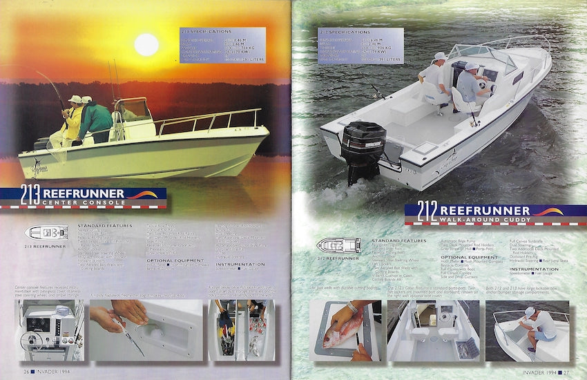 Invader 1994 Brochure