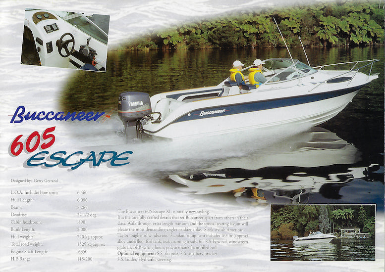Buccaneer 2001 Brochure