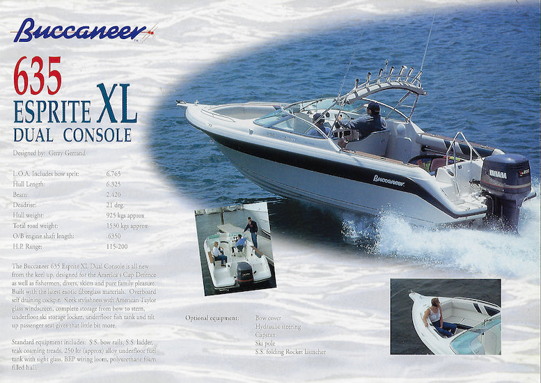 Buccaneer 2001 Brochure